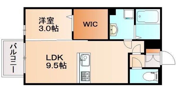 春日原駅 徒歩27分 1階の物件間取画像